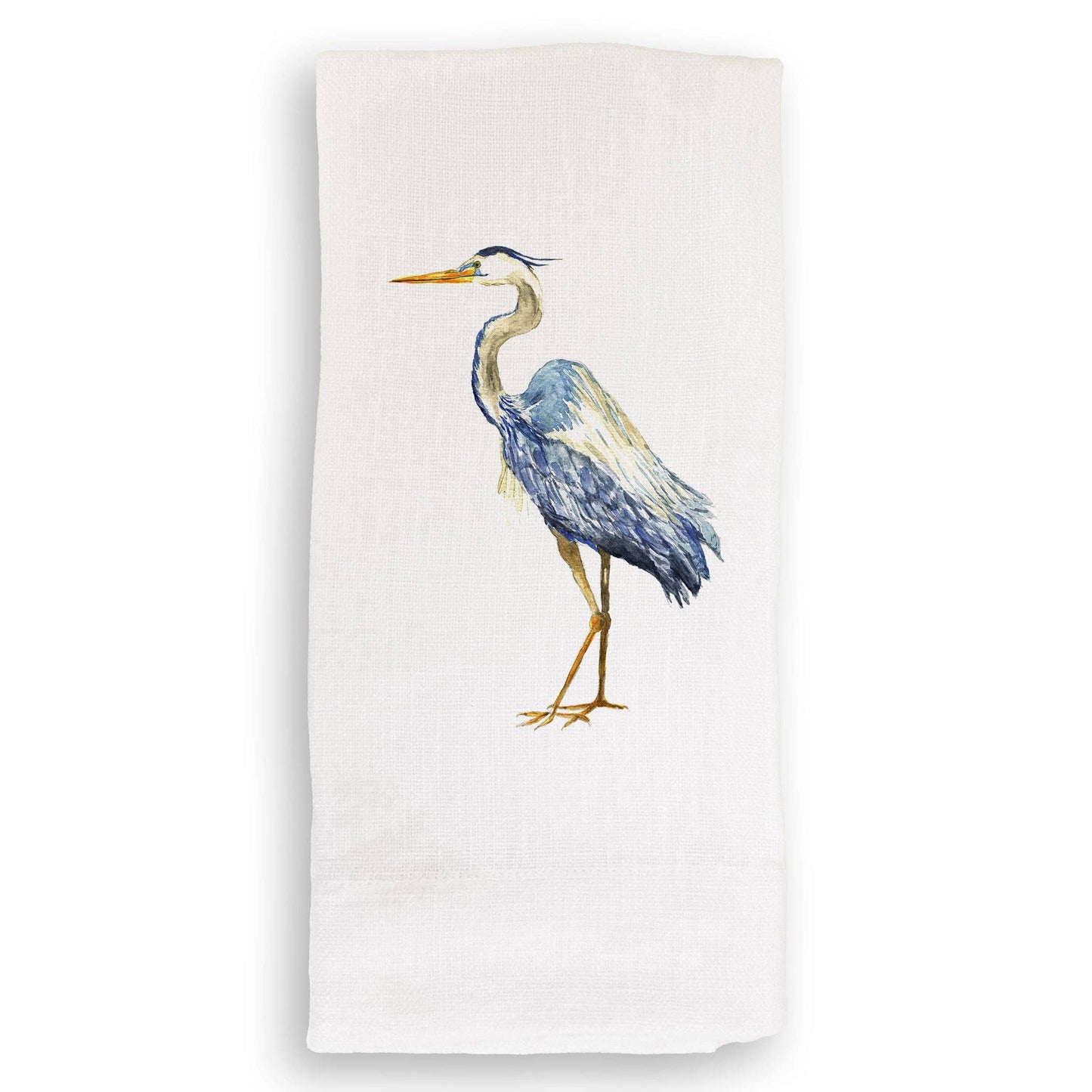 Blue Heron Swedish Dishcloth