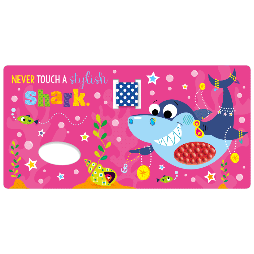 Board Book Never Touch a Shark! Stroller Book