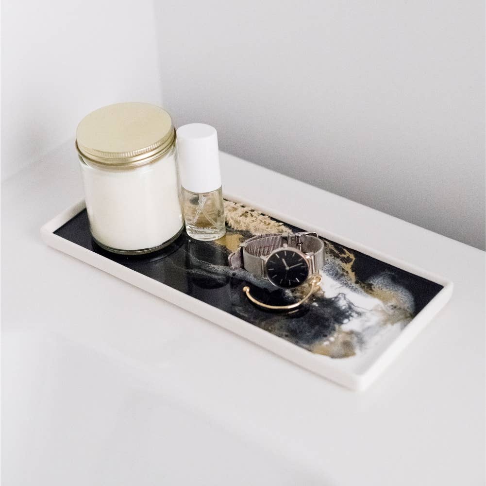 Large Ceramic Resin Trays