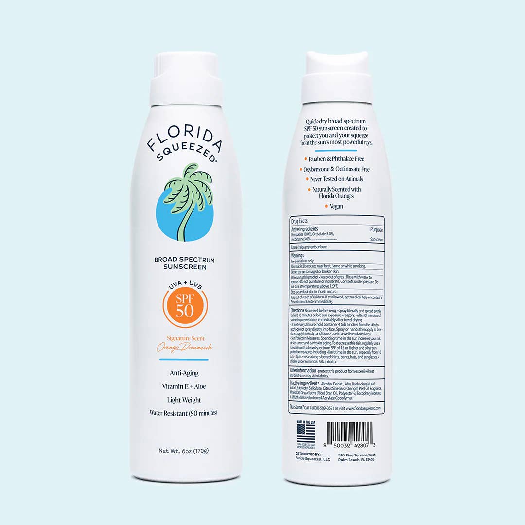 SPF 50 Sunscreen Spray