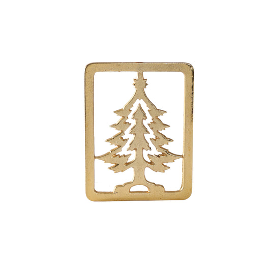 Christmas Tree Metal Trivet
