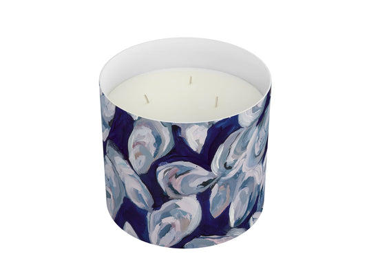 Kim Hovell Collection - Silver Shells 3-Wick Candle