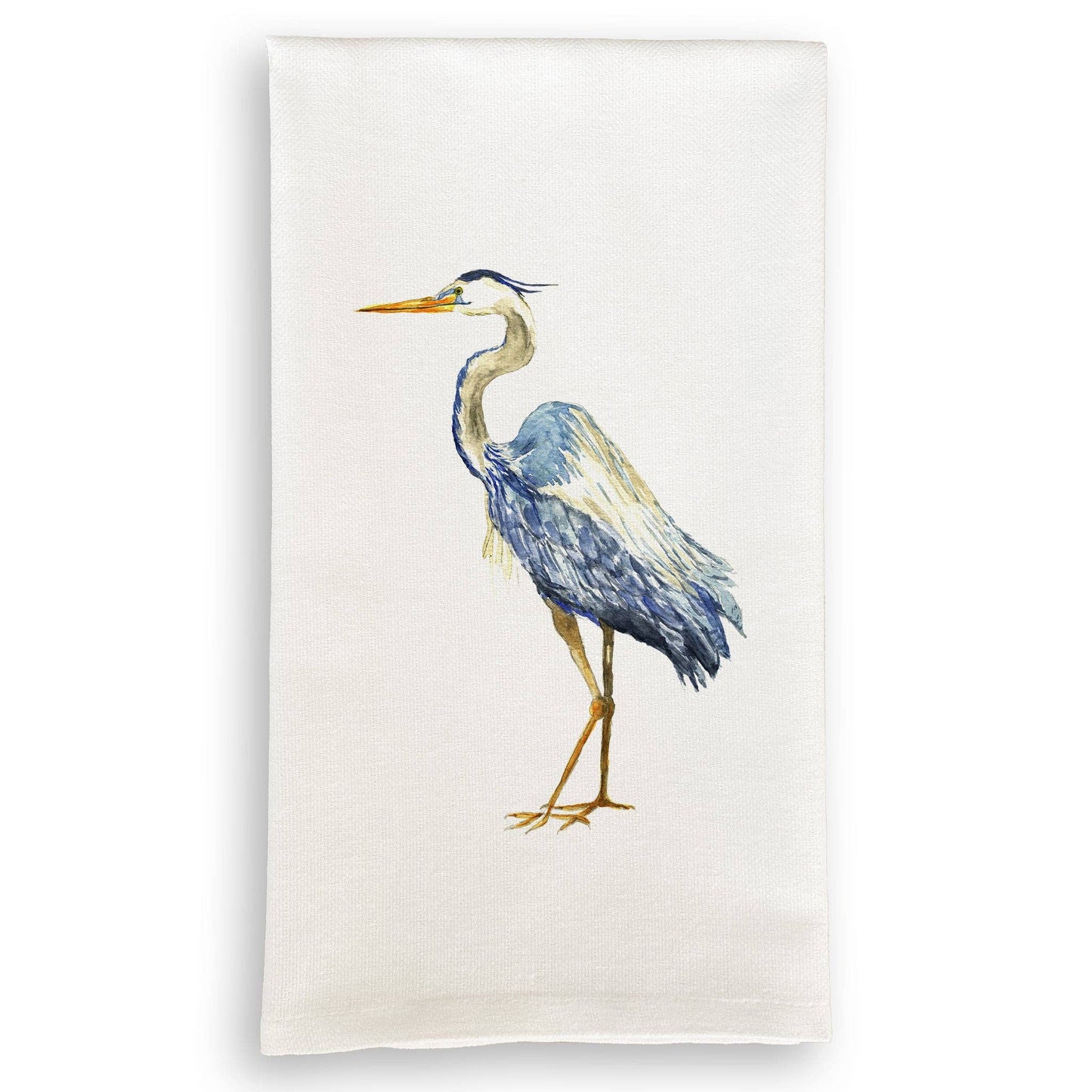 Blue Heron Swedish Dishcloth