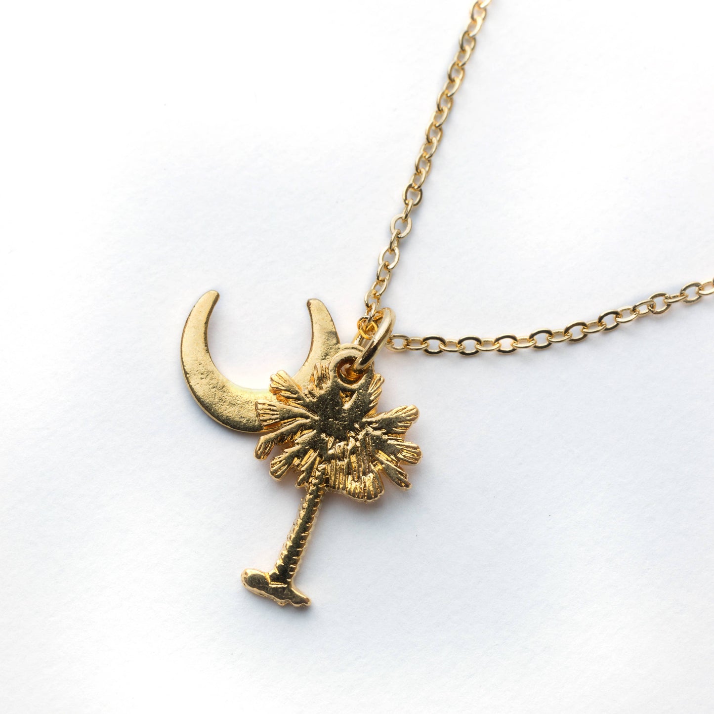 South Carolina Palmetto Necklace