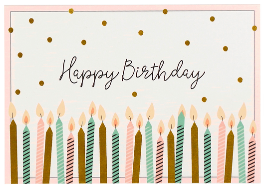 Happy Birthday Note Cards