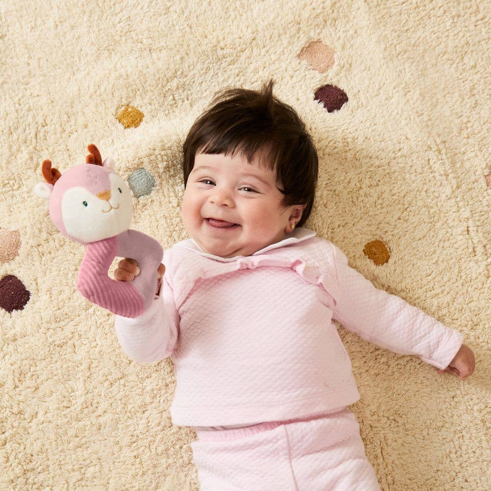 Baby Deer Collection: 2pc Gift Set - Rattle & Lovey