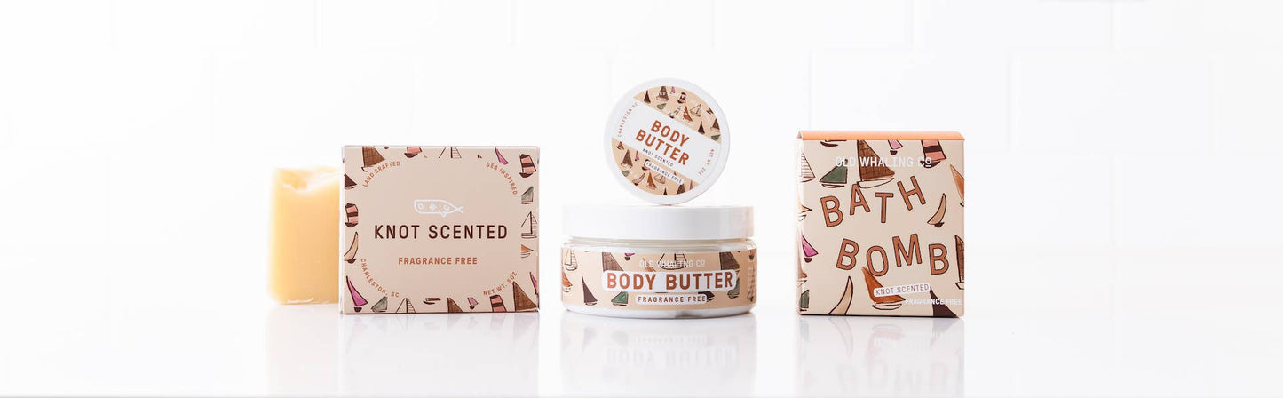 Knot Scented (Fragrance Free) Body Butter (8oz)