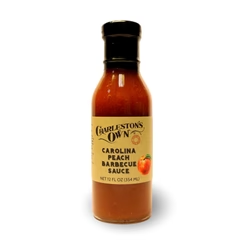 Carolina Peach BBQ Sauce  Locally made in Charleston 