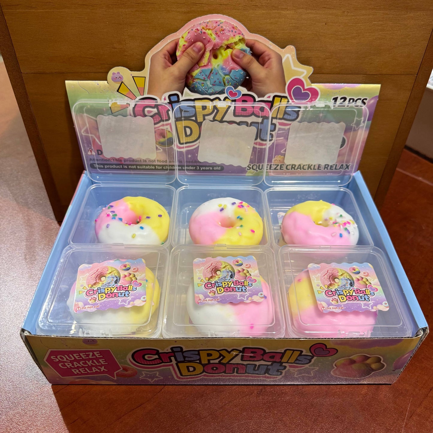 Crispy Crackling Donut Toy