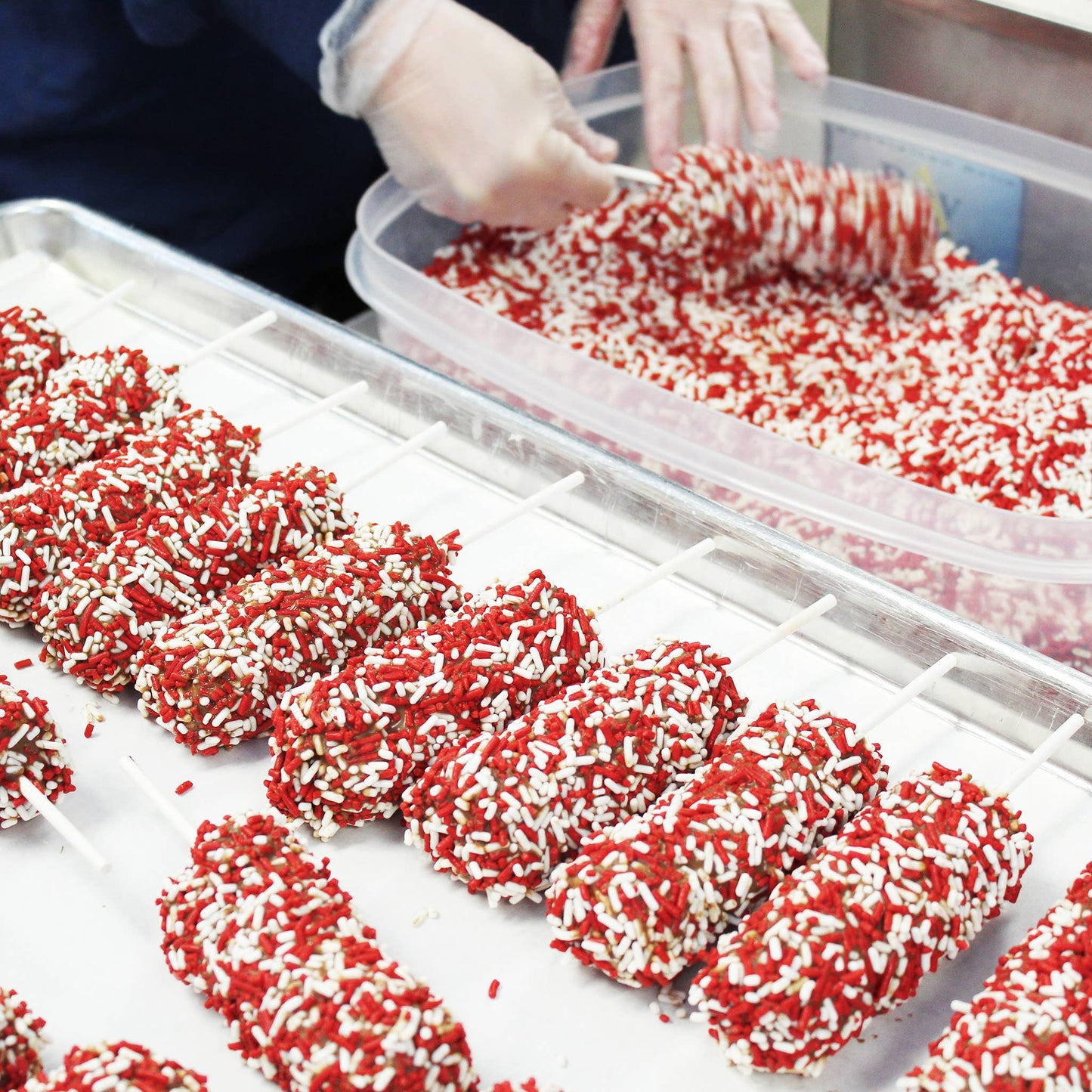 Valentine Marshmallows on a Stick