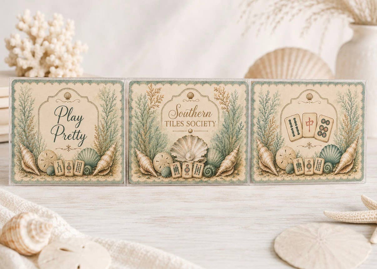 Southern Tiles Society Mahjong Card Sleeve Cover