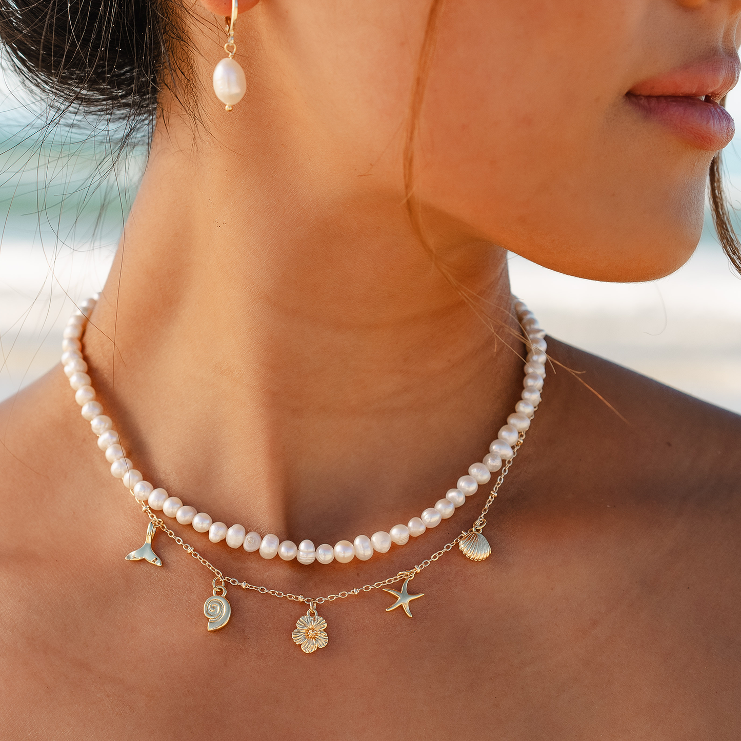 Ocean Treasures Charm Necklace