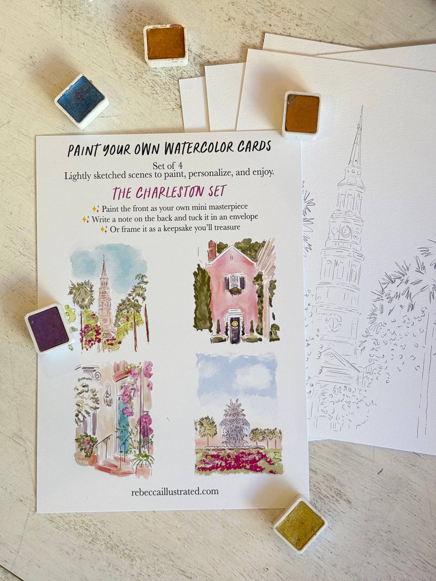 PAINT YOUR OWN:Charleston