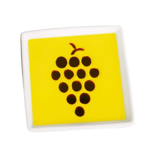 Olive Oil and Balsamic Vinegar Dipping Plate - Grapes