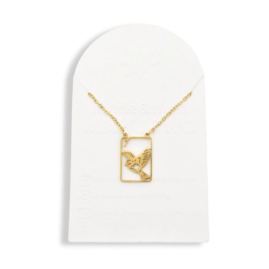 Filigree One Bam Sparrow Necklace