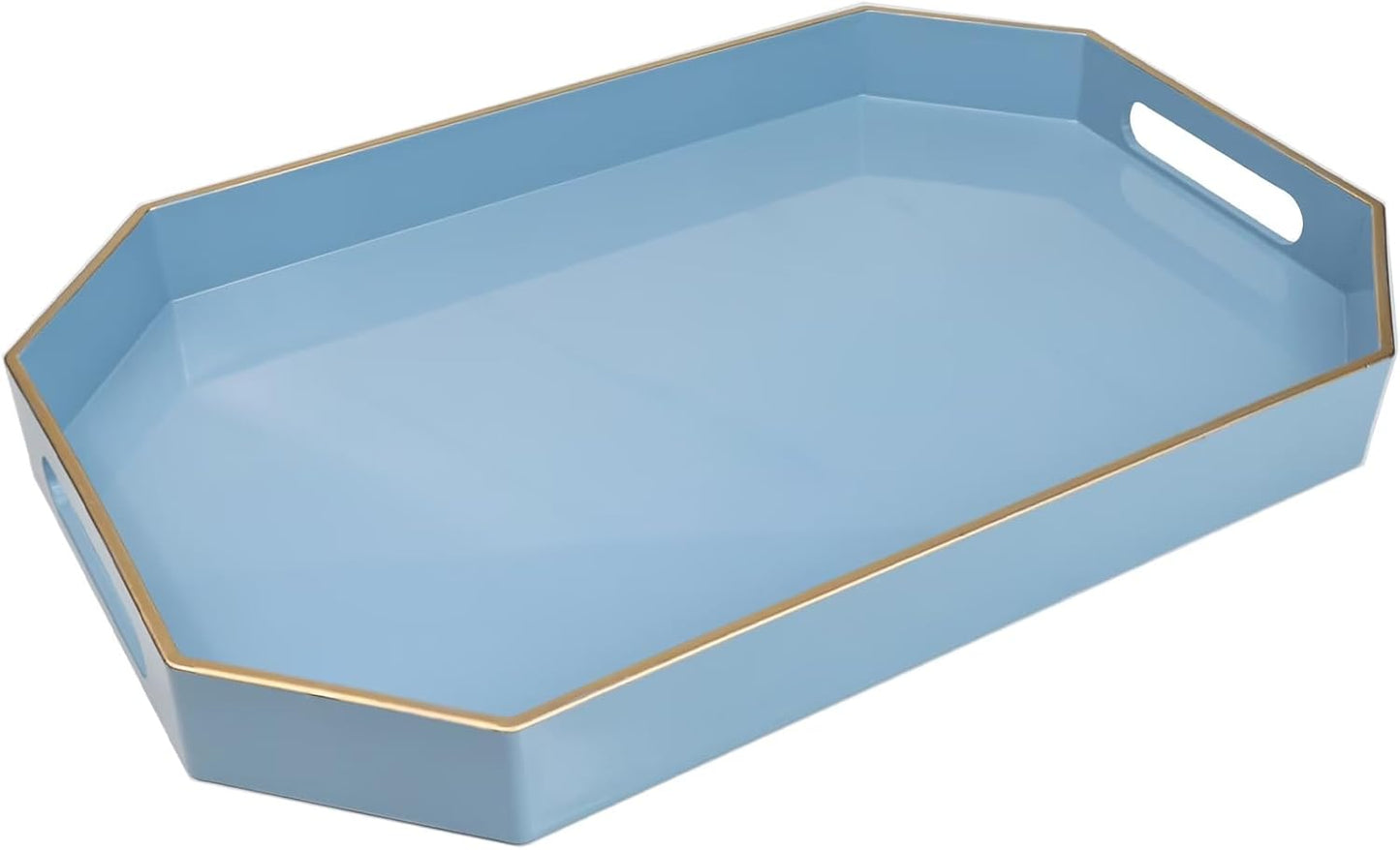 Baby Blue Large Hexagon Tray