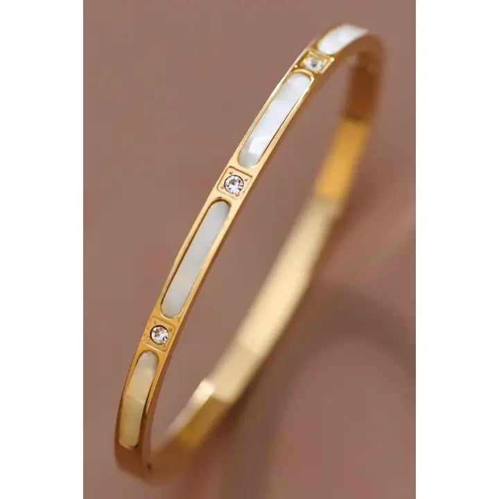 18k Gold Plated Waterproof Stainless Steel Bracelet