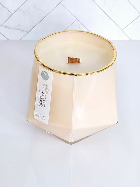 Luxe 16 oz. Pink Champagne Candles