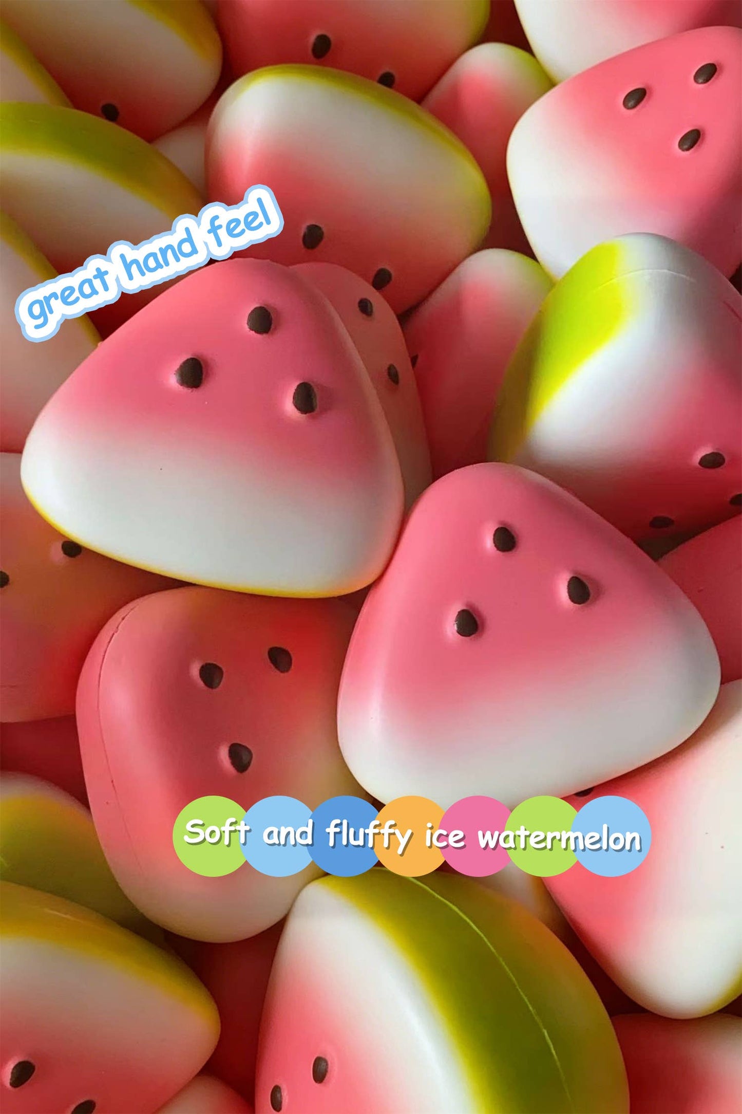 Watermelon Slice Slow Rebound Stress Relief Squeeze Toy