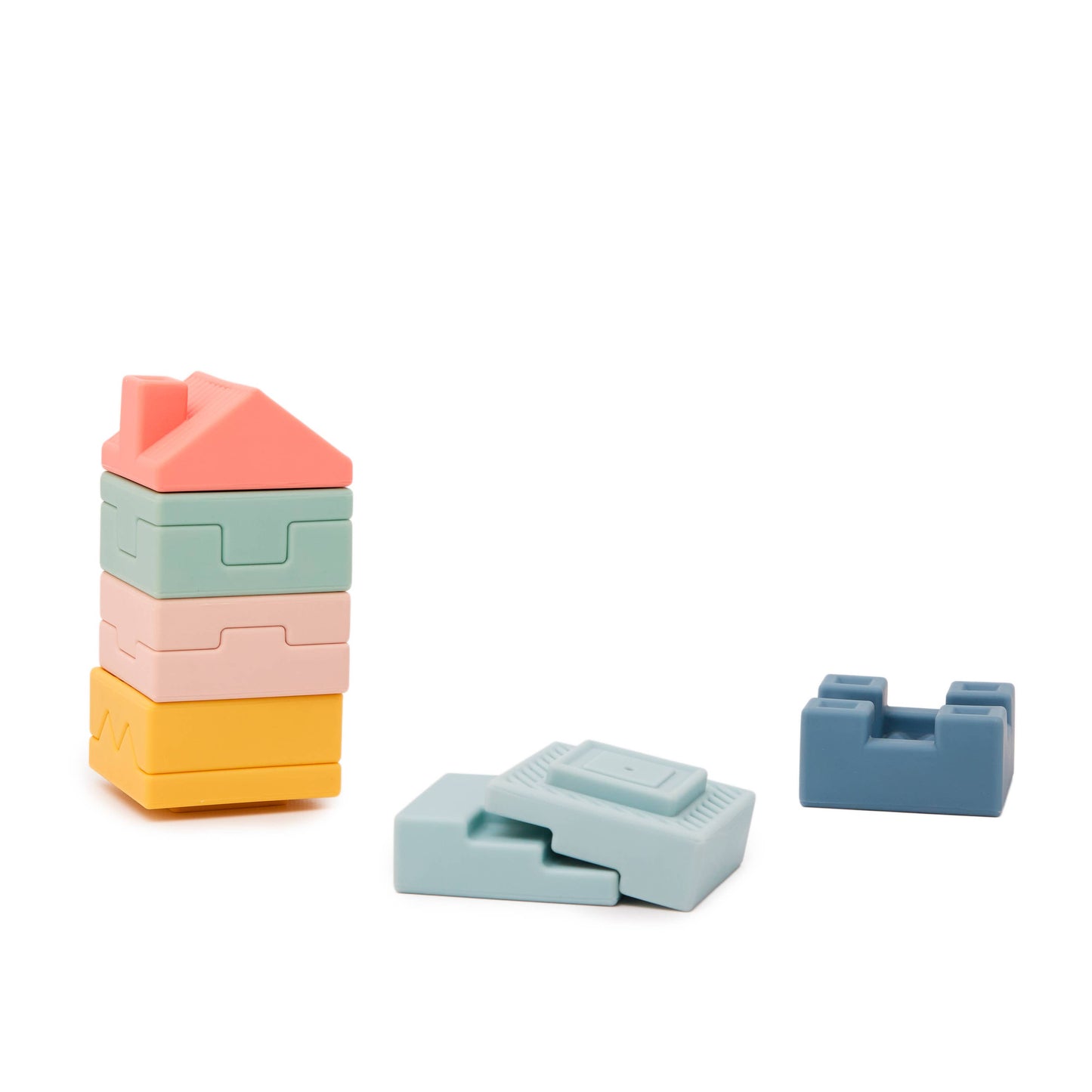 Soft Towering Blocks Baby Game