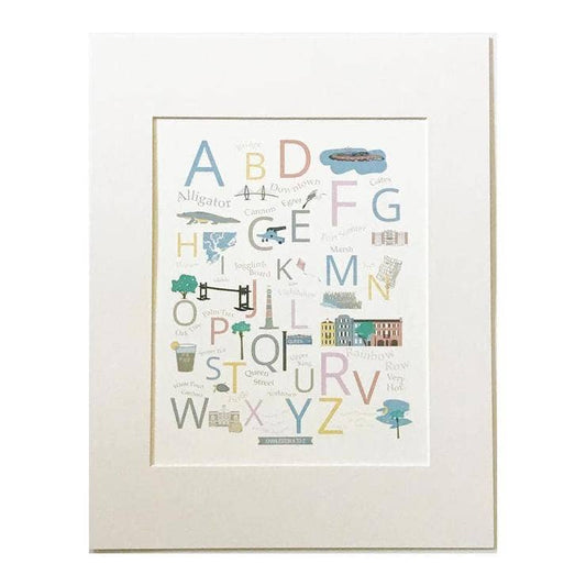 Charleston A to Z Print