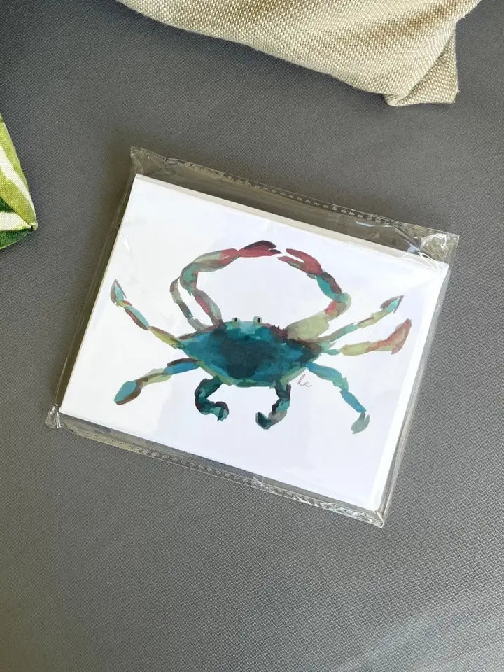 Crab Note Cards