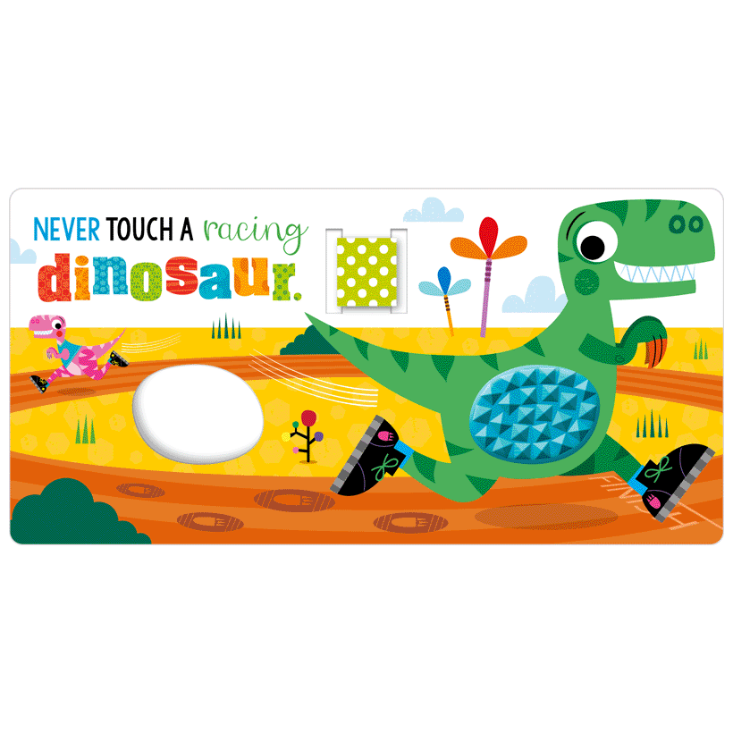 Board Book Never Touch a Dinosaur! Stroller Book