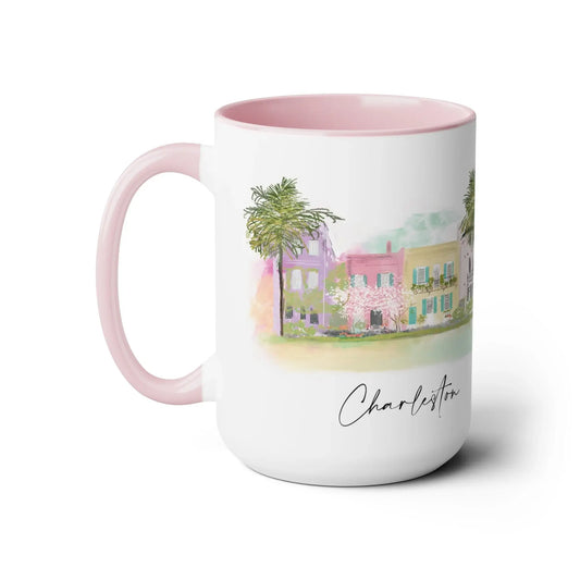 RAINBOW ROW TWO-TONE - Mug 15 oz