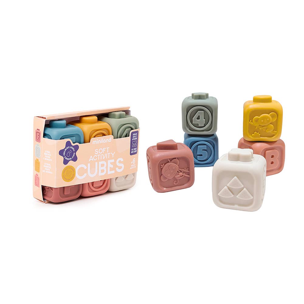 Soft Activity Cubes for Babies