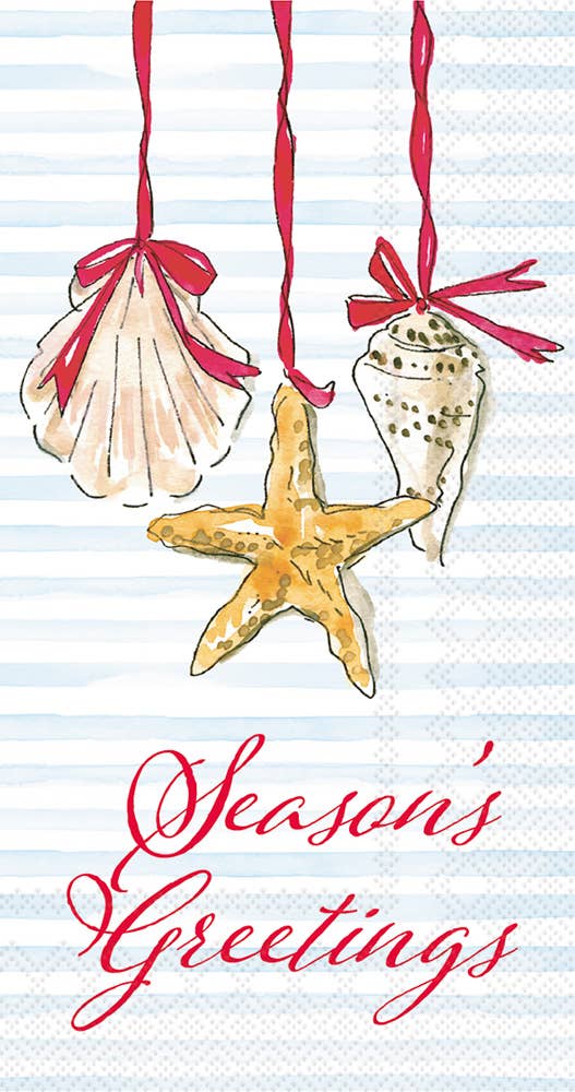 Paper Guest Towels 16 ct Seasons Greetings Christmas