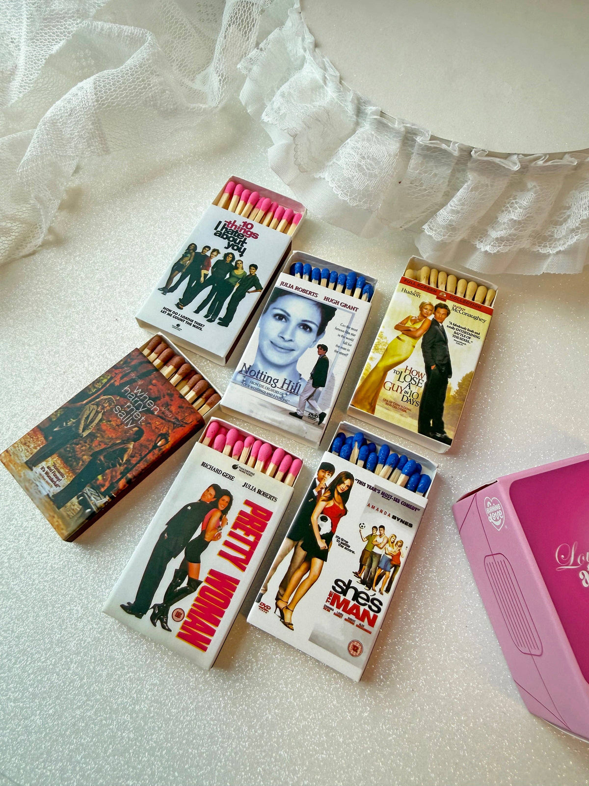 VHS Match Box Set- Rom Com