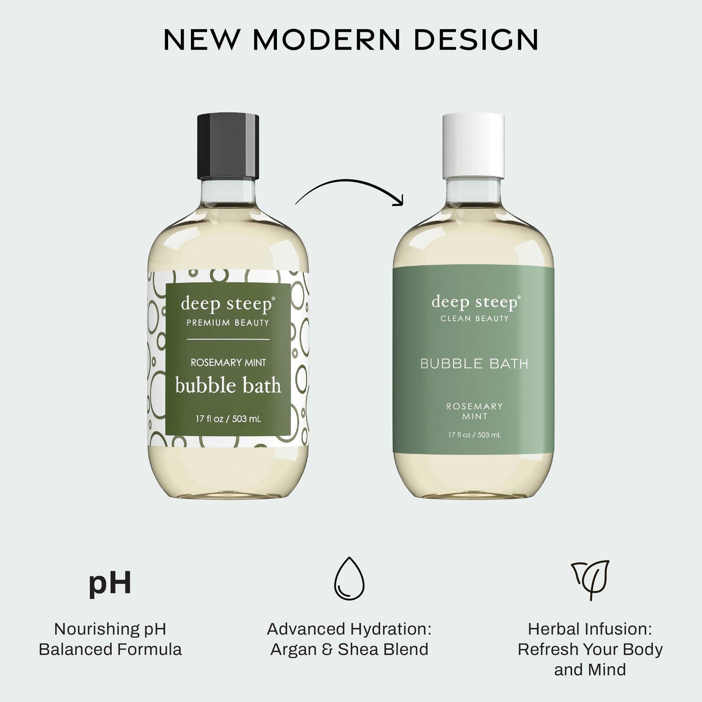 Bubble Bath - Rosemary Mint 17oz