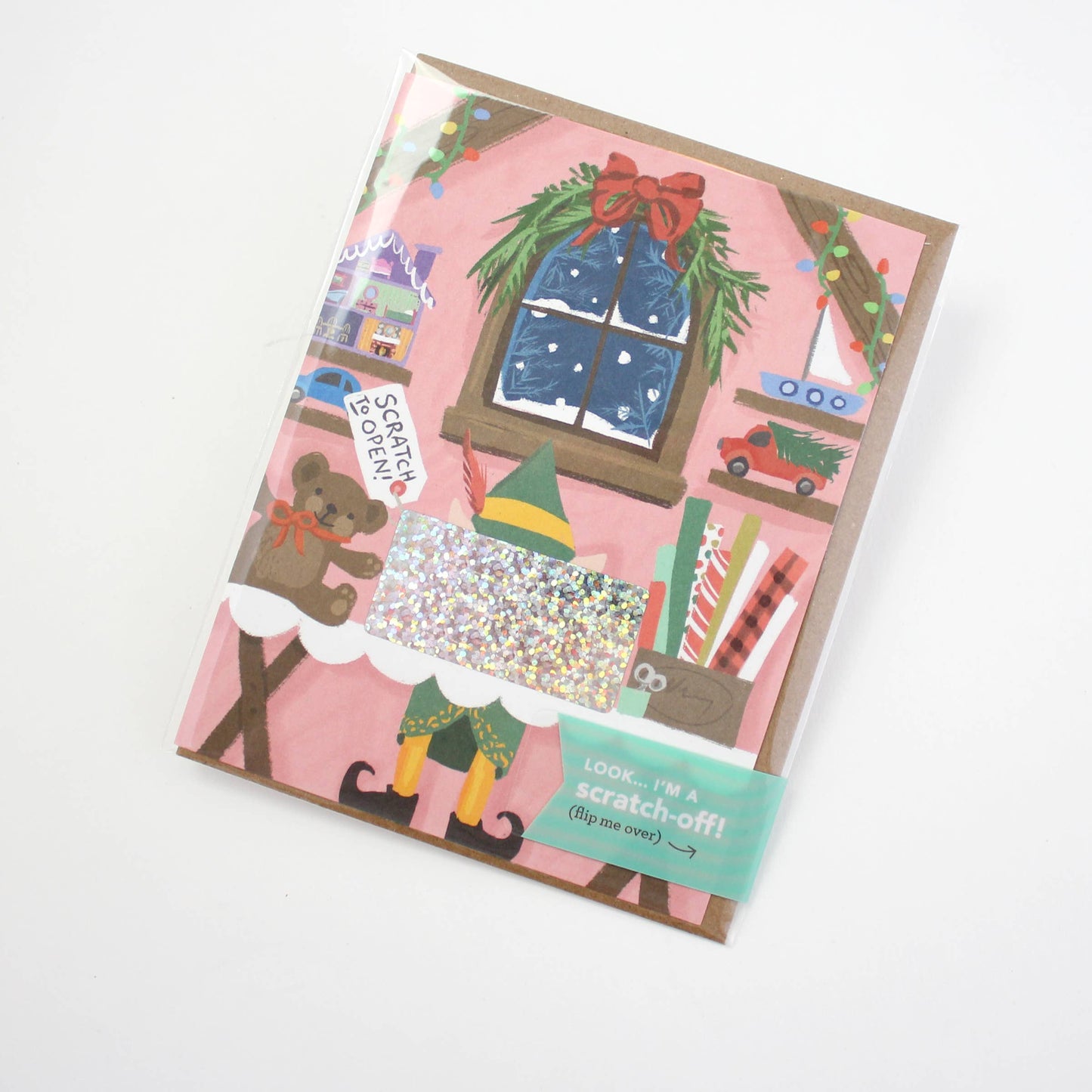 Scratch-off Card - Santa's Workshop - Holiday