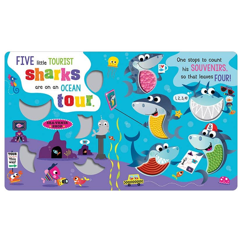 Board Book Never Touch the Sharks!