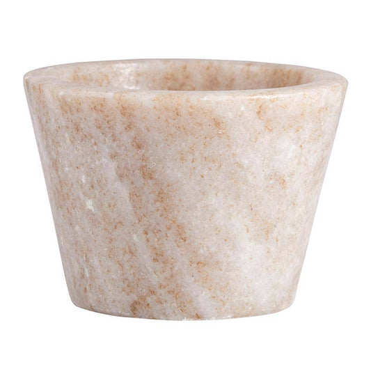 Tan Marble Pinch Pot