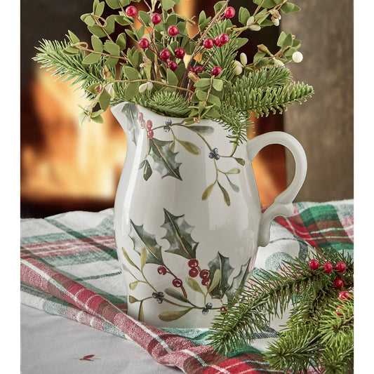 Winter Sprig Pitcher