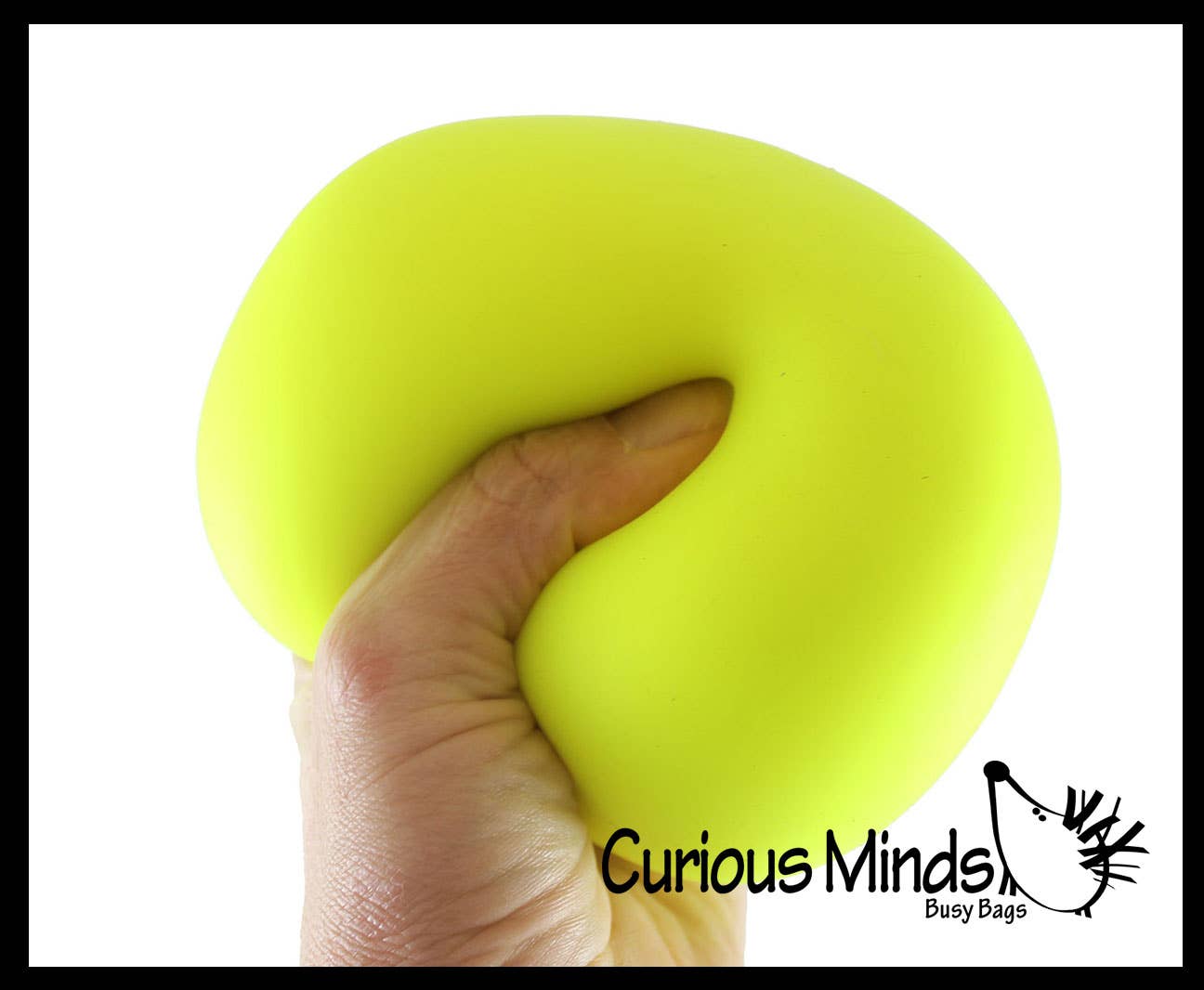 1 Jumbo 4" Doh Stress Stretch Ball - Moldable Pinch Poke