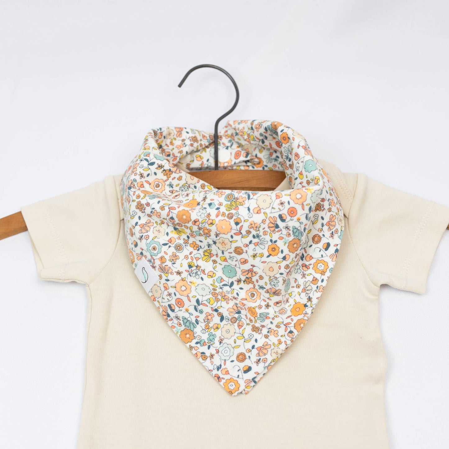 Ollie Bandana Bib - Ditsy Floral