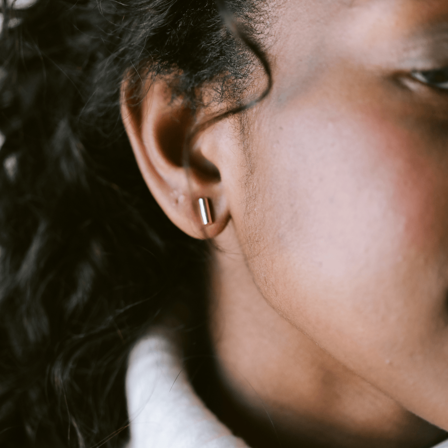 Gold Bar Studs