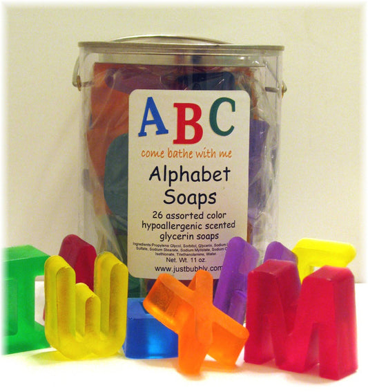 Alphabet Soaps