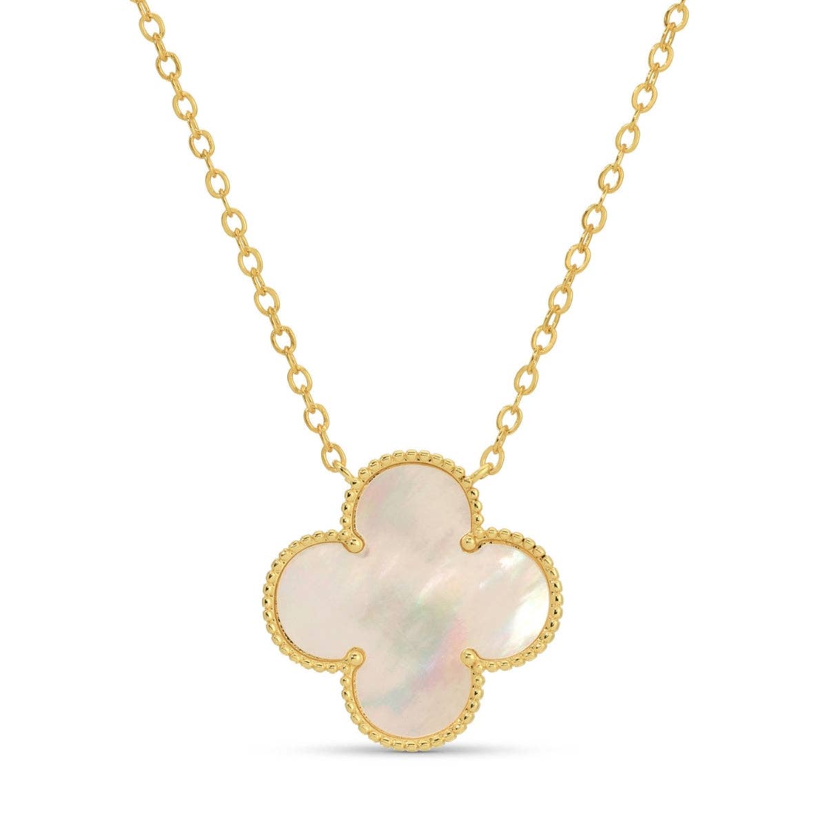 Large Quatrefoil Necklace