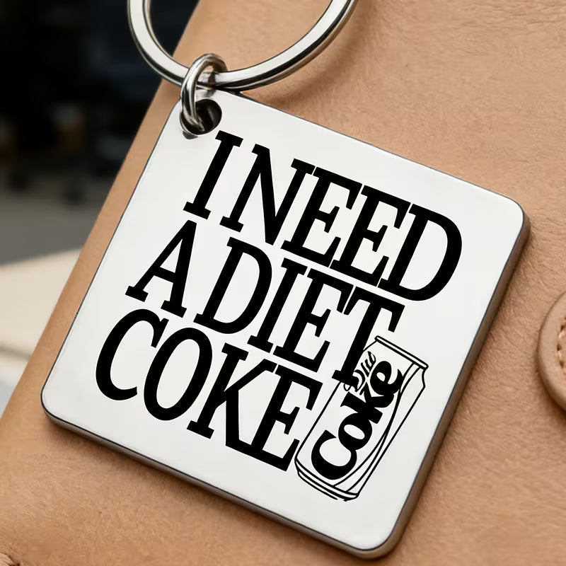 Diet Coke Keychain