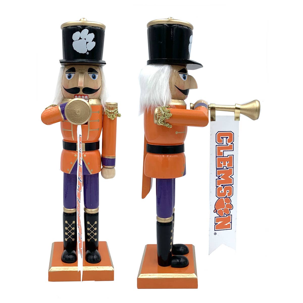 14" Clemson Bugler Nutcracker