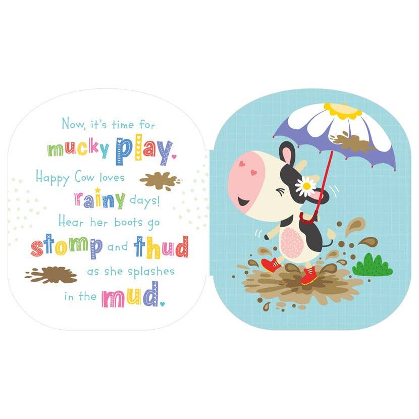 Board Book Squish and Snugg Happy Cow