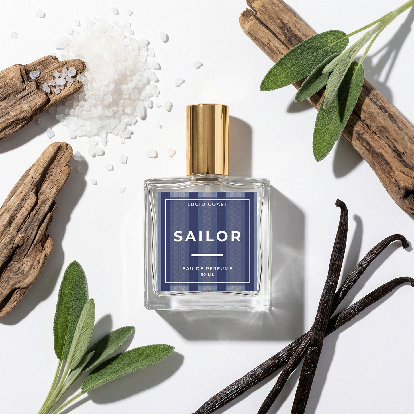 Sailor Perfume | Inspired by J.M. Wood Sage & Sea Salt