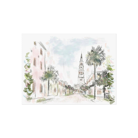 CHURCH STREET - Art Print