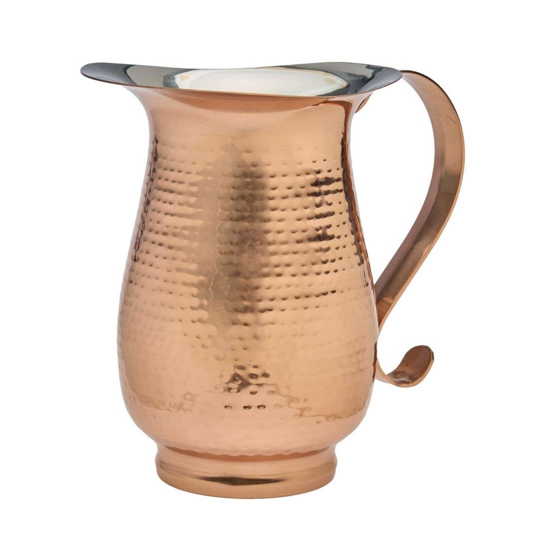 Hammered Copper Pitcher