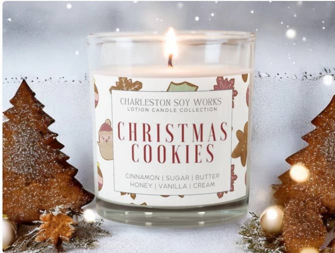 Christmas Cookies Lotion Candle