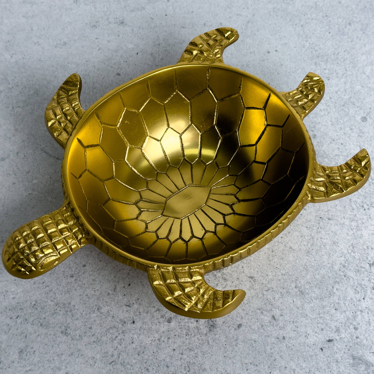 Golden Sea Turtle Bowl