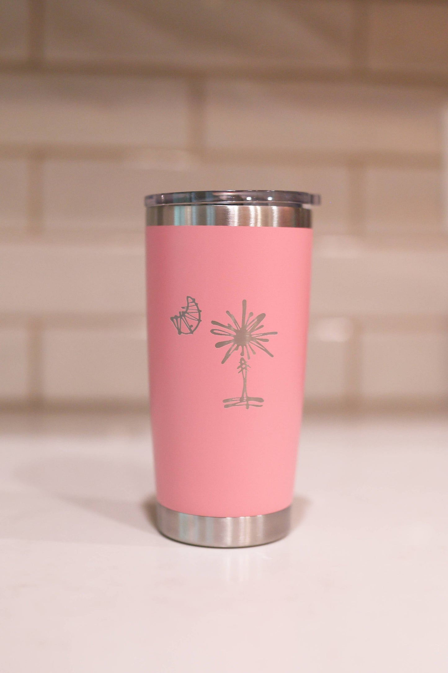 South Carolina Palmetto Tree 20oz Stainless Steel Tumblers